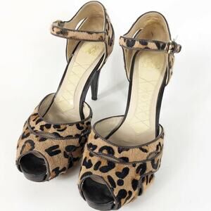 Joan & David Leopard Print Heels